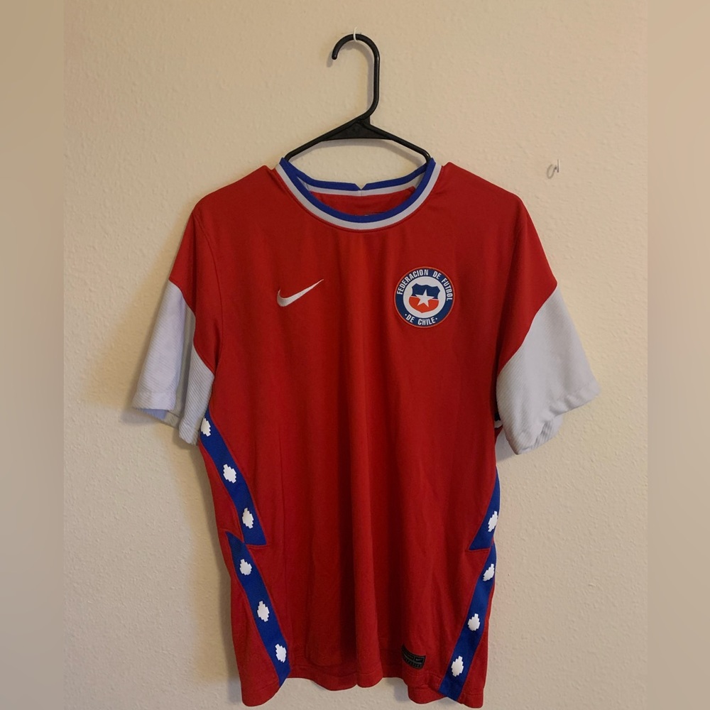 Soccer authentic Chile jersey